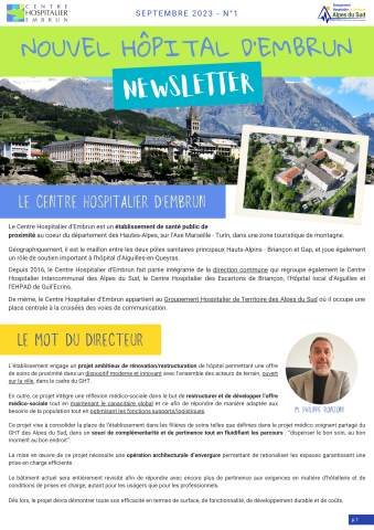 newsletter NHE