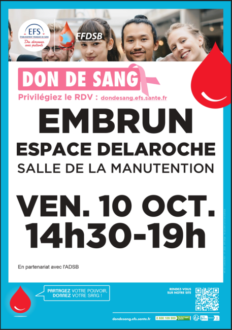 don du sang 10 10 2025