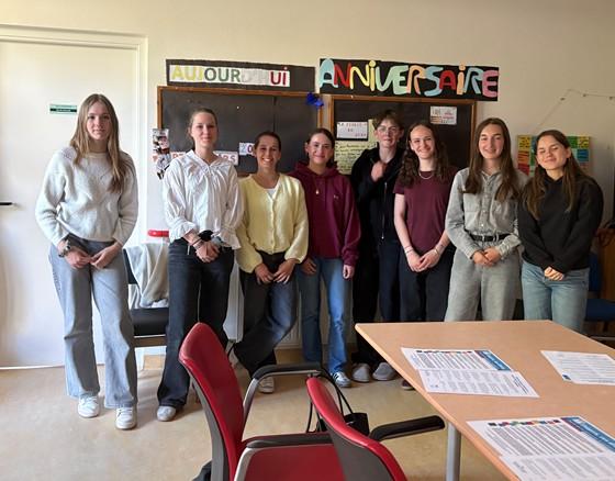 élève de 2nde visite les chanterelles