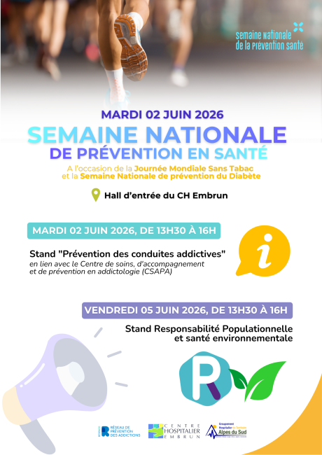 Semaine de prévention en santé 2026
